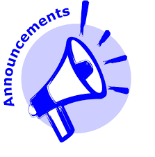 announcements 